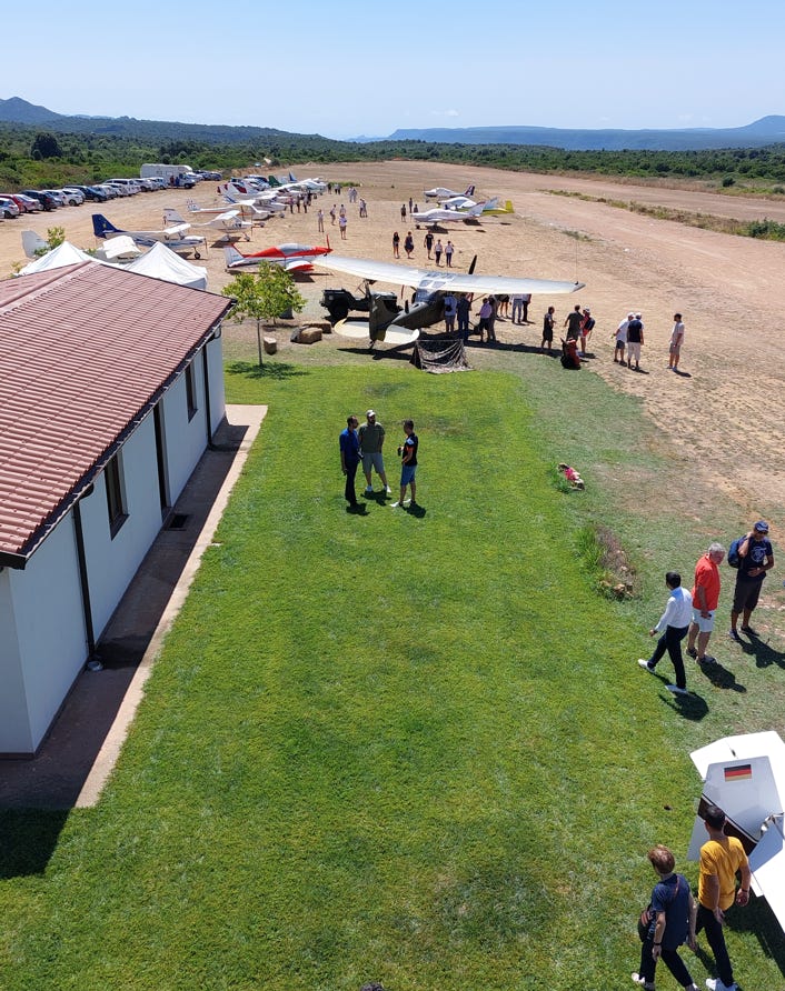 Immagine gratuita di aviazione ultraleggera, catena montuosa, divertimento